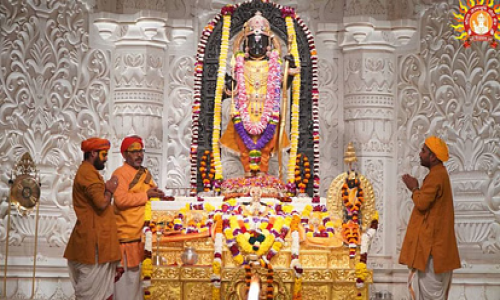 गर्मी में रामलला के लिए विशेष भोग
